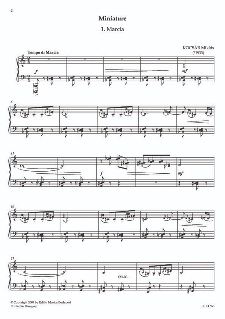 Piano Pieces - Klavierstuecke